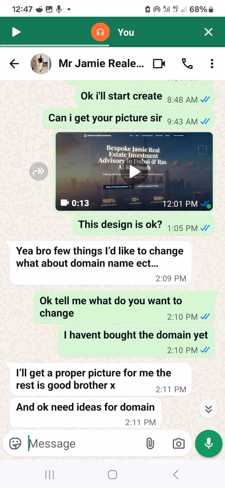 Elite Client — Dubai